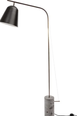 Lampadaire en marbre noir Line One - Norr11