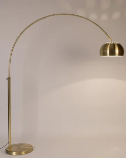 Lampadaire en métal doré 190cm Bow - Zuiver