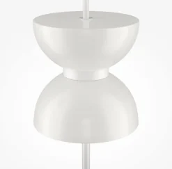Lampadaire en métal et marbre blanc 145cm Kyoto - Maytoni