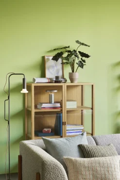 Lampadaire en métal marron 54x31xh154cm Ido - Hübsch