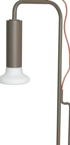Lampadaire en métal marron 54x31xh154cm Ido - Hübsch
