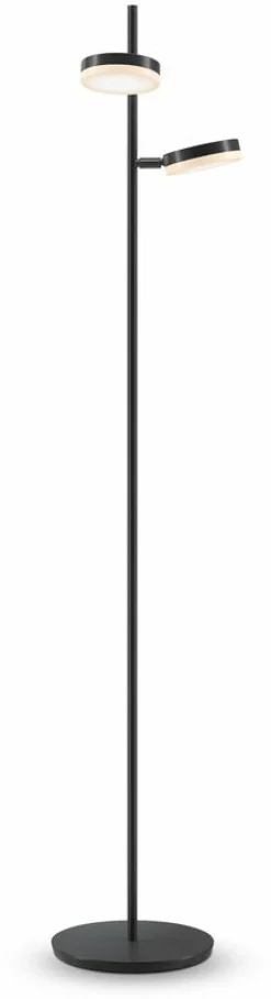 Lampadaire en métal noir 145 cm Fad - Maytoni