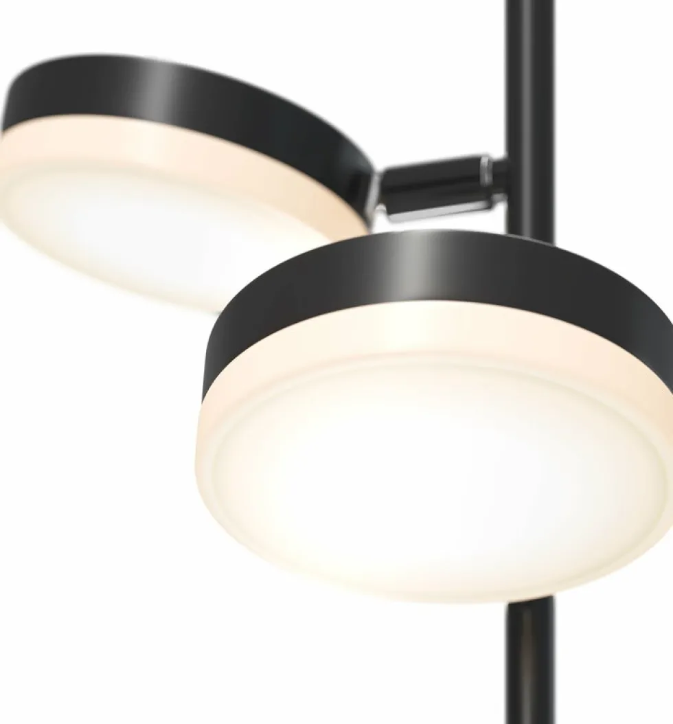 Lampadaire en métal noir 145 cm Fad - Maytoni