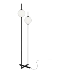 Lampadaire en métal noir 150 cm Sixth sense - Maytoni