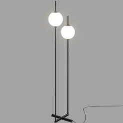 Lampadaire en métal noir 150 cm Sixth sense - Maytoni