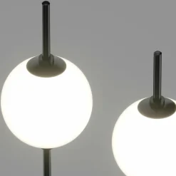 Lampadaire en métal noir 150 cm Sixth sense - Maytoni