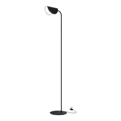 Lampadaire en métal noir Mollis - Maytoni