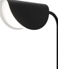 Lampadaire en métal noir Mollis - Maytoni
