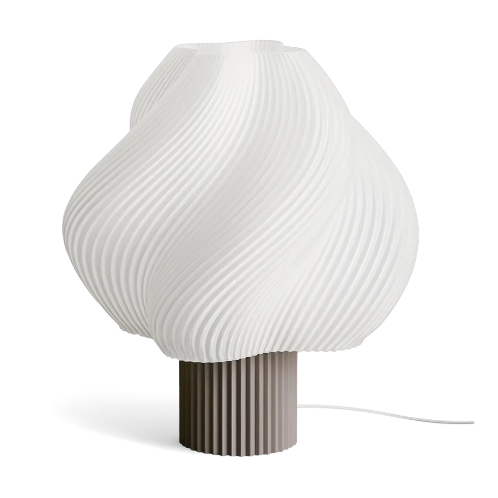 Lampadaire mocha 63cm Soft serve mega - Crème Atelier