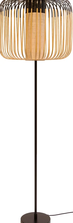 Lampadaire noir Bamboo - Forestier