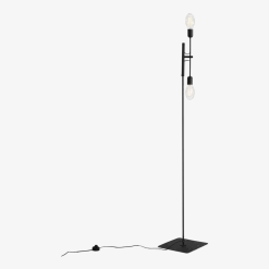 Lampadaire noir Twigo 2 - Custom Form