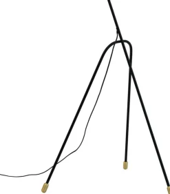 Lampadaire à trois pieds en métal noir 33cm Miles - Dyberg Larsen
