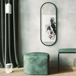 Lampadaire verre et blanc Luceo - Aytm
