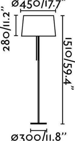 Lampadaire Volta - Faro Barcelona