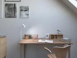 Lampe blanche serre-joint Tyson - Belid
