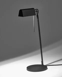 Lampe de bureau en acier noir 22x15x44cm Fold - SERAX