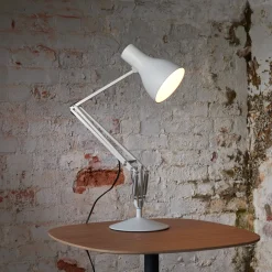 Lampe de bureau en aluminium blanc Type 75 - Anglepoise