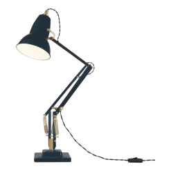 Lampe de bureau en aluminium bleu encre et finition doré 72x90cm Original 1227 - Anglepoise