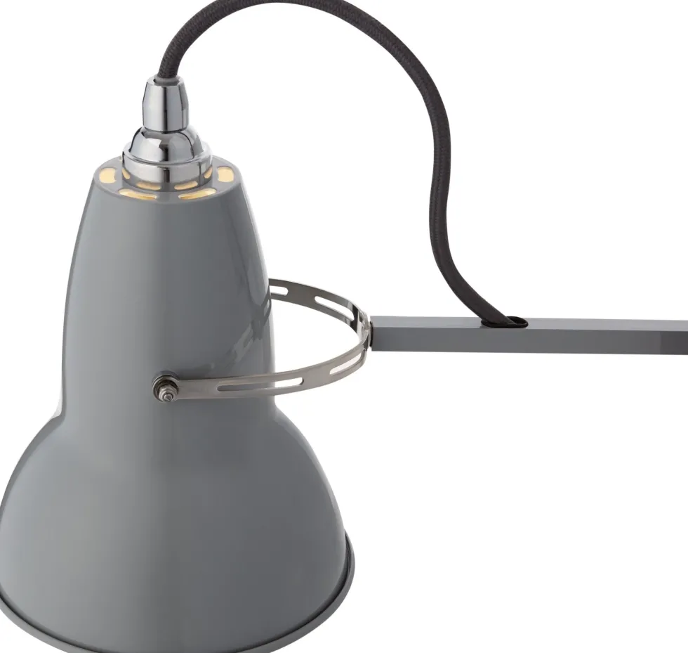 Lampe de bureau en aluminium grise 31 x 48 cm Original 1227 - Anglepoise