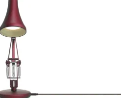 Lampe de bureau en aluminium rouge 18 x 52 cm Mini Mini 90 - Anglepoise