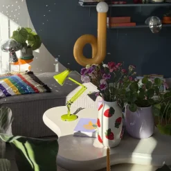 Lampe de bureau en aluminium vert avocado Mini Mini 90 - Anglepoise