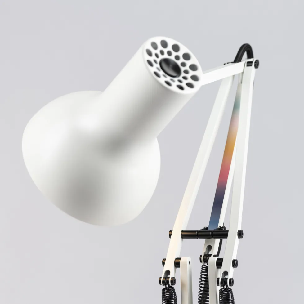 Lampe de bureau en métal blanc Type 75 Mini Paul Smith Edition 6 - Anglepoise