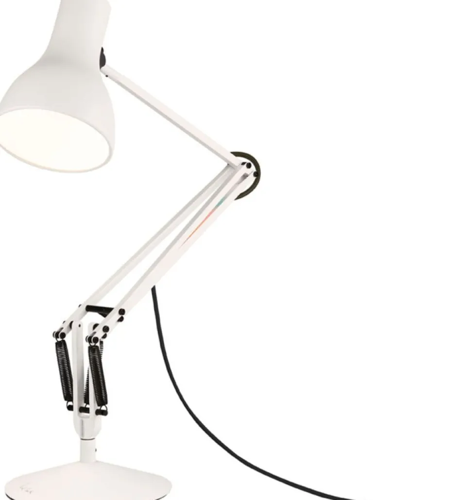 Lampe de bureau en métal blanc Type 75 Paul Smith Edition 6 - Anglepoise