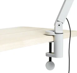 Lampe de bureau à pince blanche 14 x 60,5 cm PC - HAY