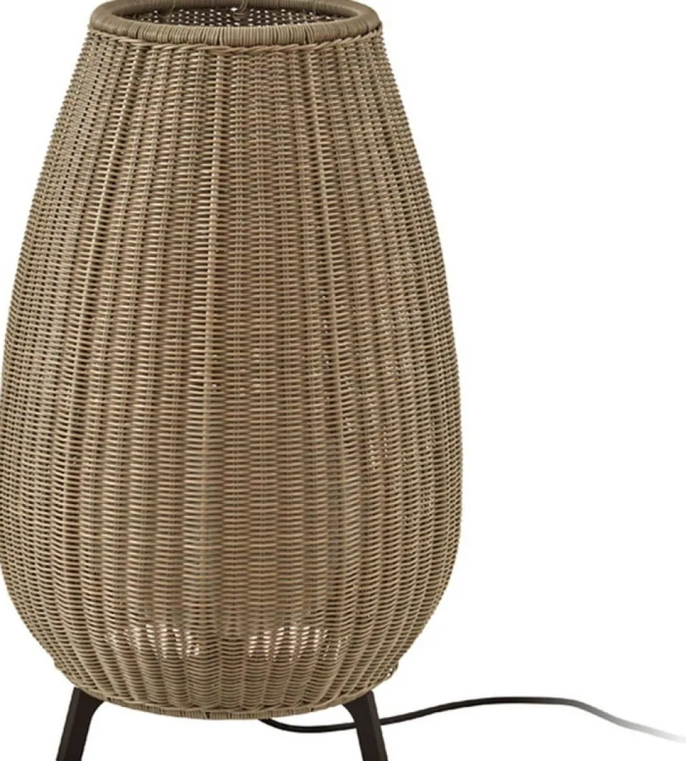 Lampe de sol en aluminium beige clair 49x77,5cm Amphora 01 - Bover
