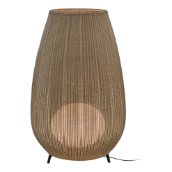 Lampe de sol en aluminium beige clair 89x137cm Amphora 03 - Bover