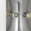 Lampe de sol en nilon et aluminium crème 45 cm Modèle 597 - Gubi