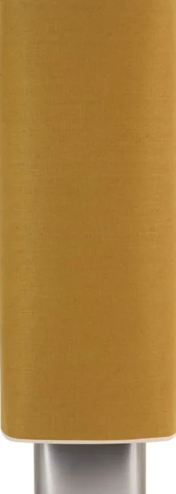 Lampe de sol en tissu jaune curry et métal 79cm Dolce - Market Set