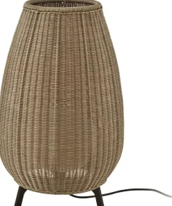 Lampe de sol led dimmable en aluminium beige clair 49x77,5cm Amphora 01 - Bover