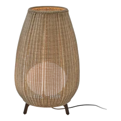 Lampe de sol led dimmable en aluminium beige clair 49x77,5cm Amphora 01 - Bover