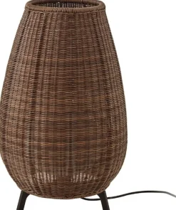 Lampe de sol led dimmable en aluminium marron 49x77,5cm Amphora 01 - Bover