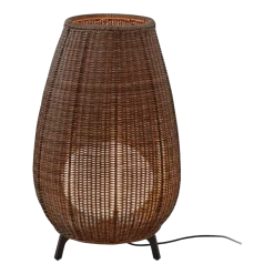 Lampe de sol led dimmable en aluminium marron 49x77,5cm Amphora 01 - Bover