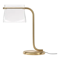 Lampe de table en laiton et verre 41x48,5cm Cabaret - Maytoni
