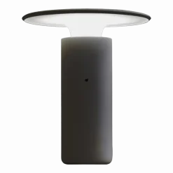Lampe de table gris en céramique 21 x 20 cm Nais - Pott