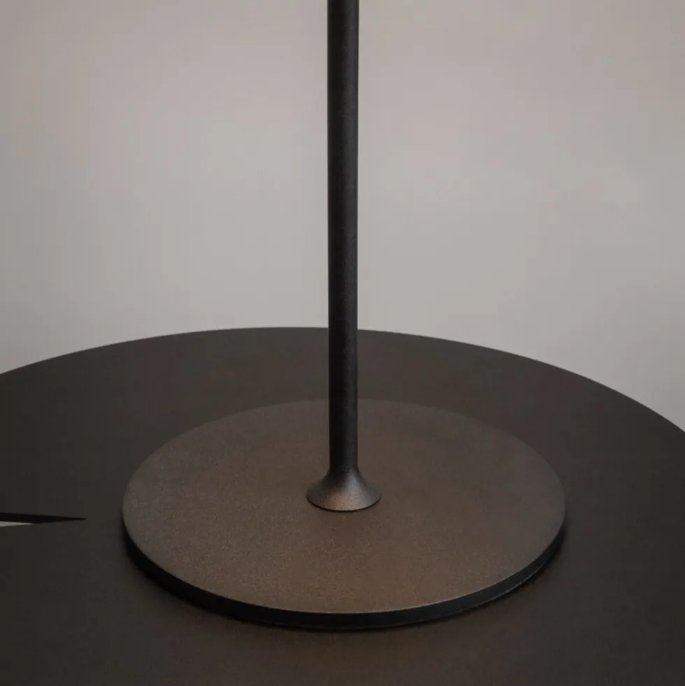 Lampe de table portable en aluminium noir 12x34,5cm AI Collaboration - Maytoni