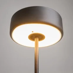 Lampe de table portable en aluminium noir 12x34,5cm AI Collaboration - Maytoni