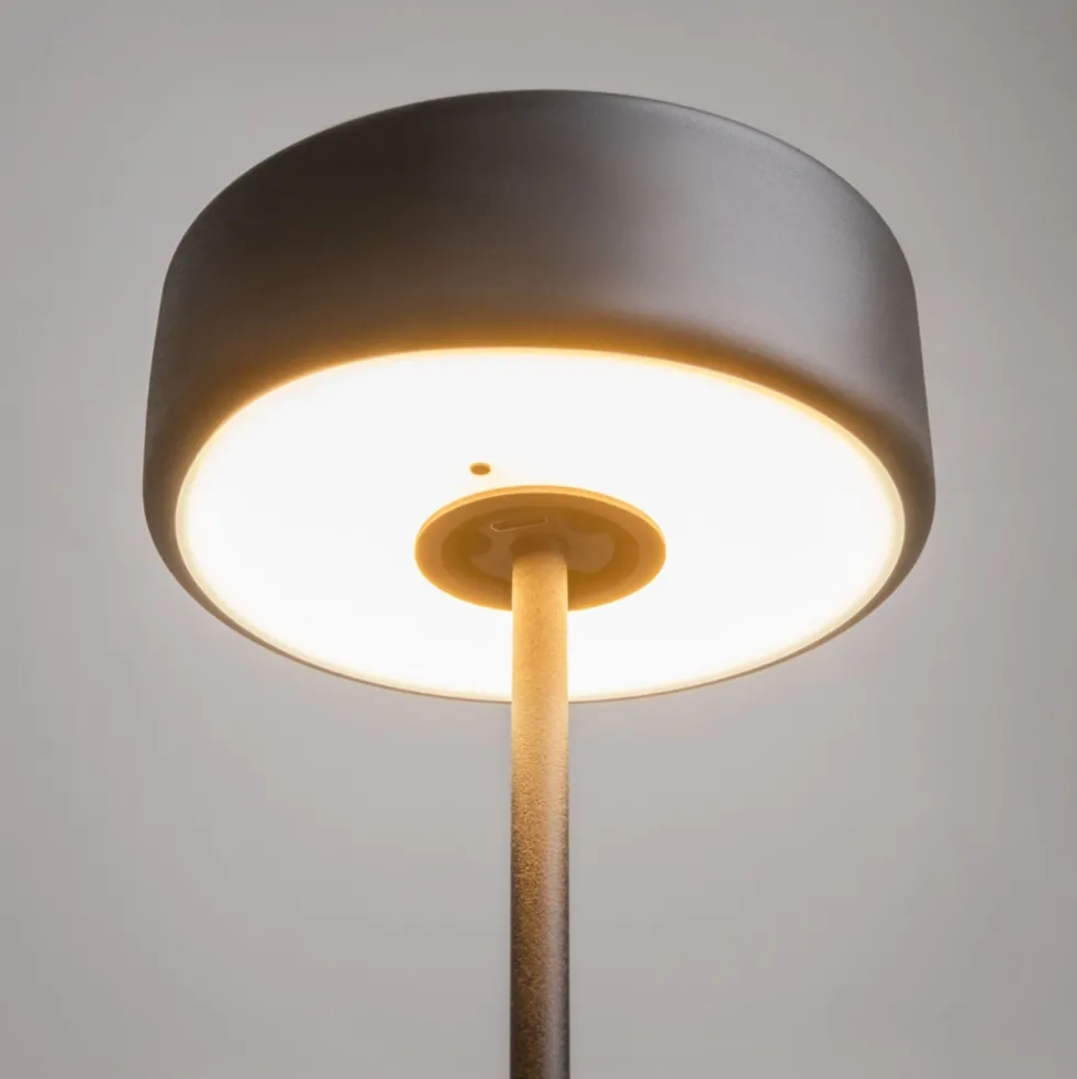 Lampe de table portable en aluminium noir 12x34,5cm AI Collaboration - Maytoni