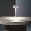 Lampe de table sans fil champagne Firefly - Panzeri