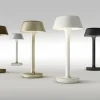 Lampe de table sans fil noir mat Firefly - Panzeri