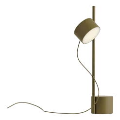 Lampe en acier marron vert 42,5x9,5cm Post - Muuto