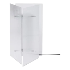 Lampe en aluminium brossé avec diffuseur 17x36cm Oeste - Ferm Living