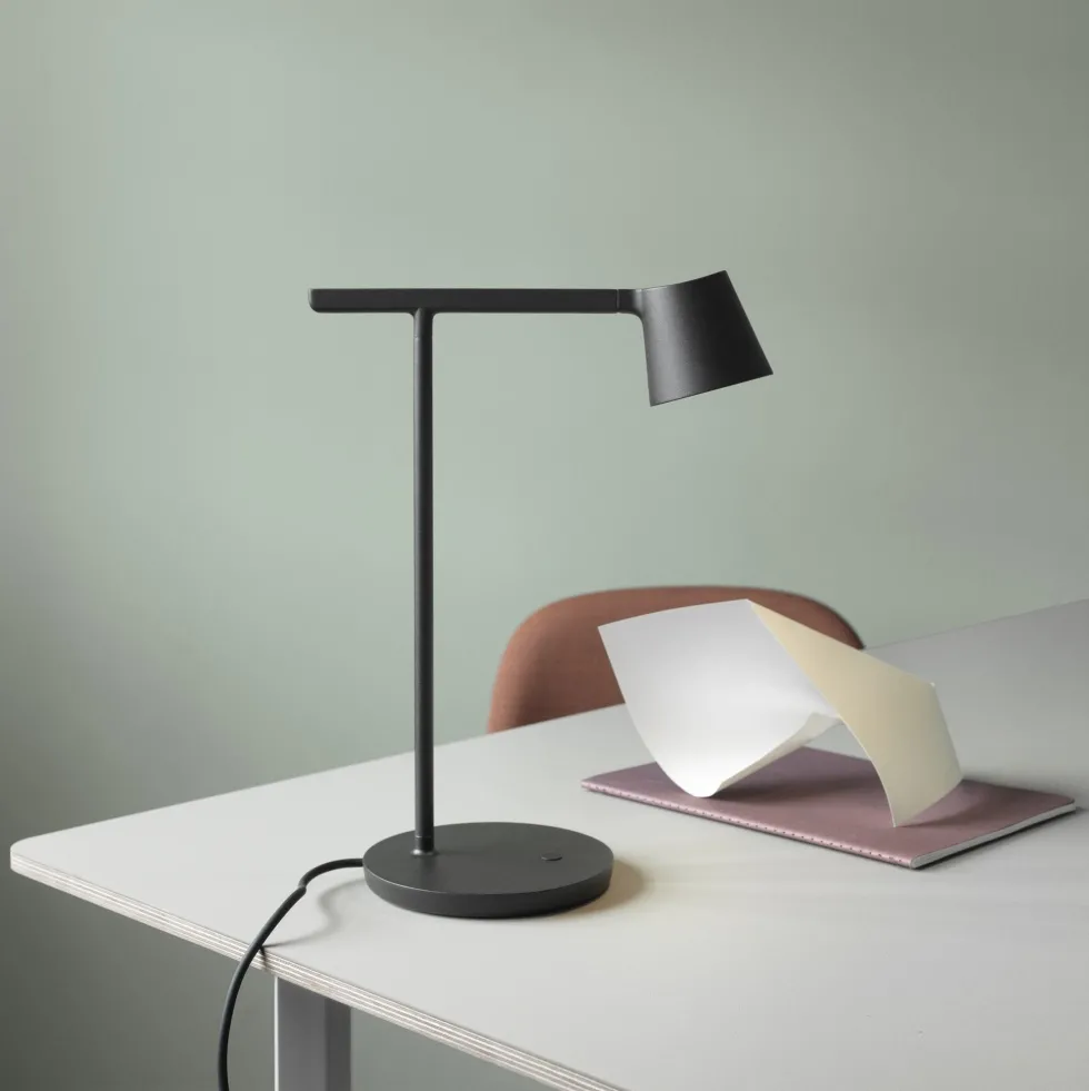 Lampe en aluminium noire 40 cm Tip - Muuto