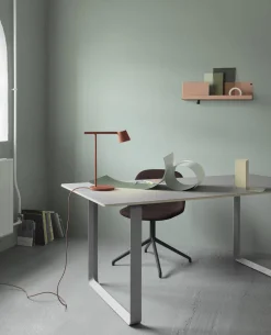 Lampe en aluminium vert clair 40 cm Tip - Muuto