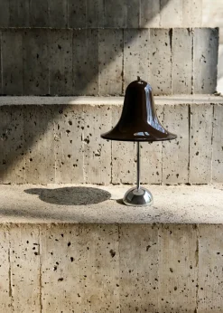Lampe en métal marron 18cm Pantop - verpan