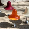Lampe en métal orange 23cm Pantop - Verpan