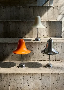 Lampe en métal orange 23cm Pantop - Verpan